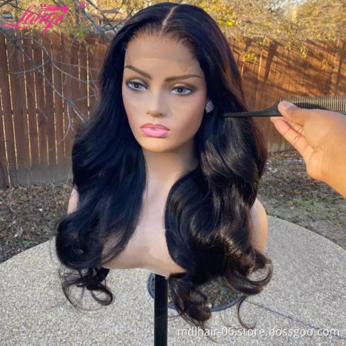 Wholesale Body Wave Lace Front Wig In Bulk 4x4 Lace Closure Wig Brazilian Lace Front Human Hair Wigs For Women